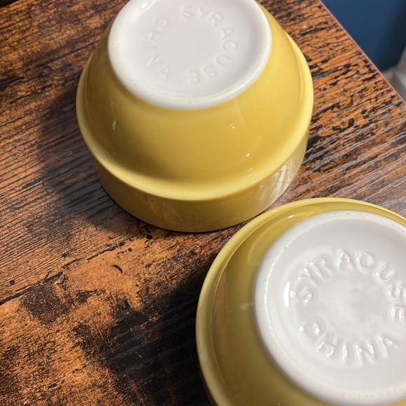 Syracuse China Stackable Vintage Soup Cups - Picture 5 of 5